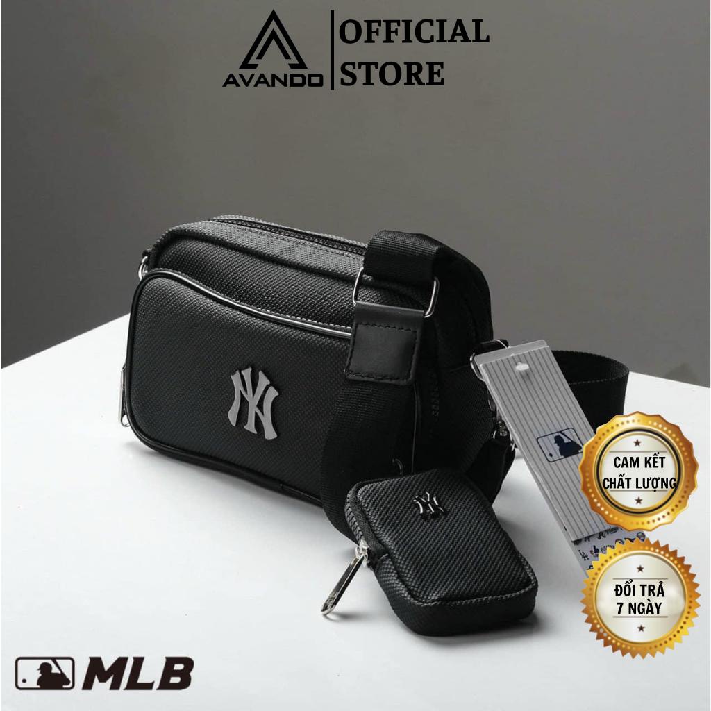 Túi Đeo Chéo CH.ÍNH H.ÃNG MLB Tiddy NY Cao Cấp, Chống Thấm Nước, UNISEX 21 x 14 x 5 - AVANDO