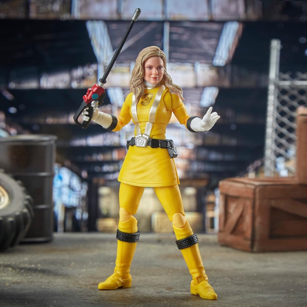 Mô hình nhân vật Hasbro⚡Power Rangers Lightning Collection⚡6- inches RPM Yellow Ranger - Full Team