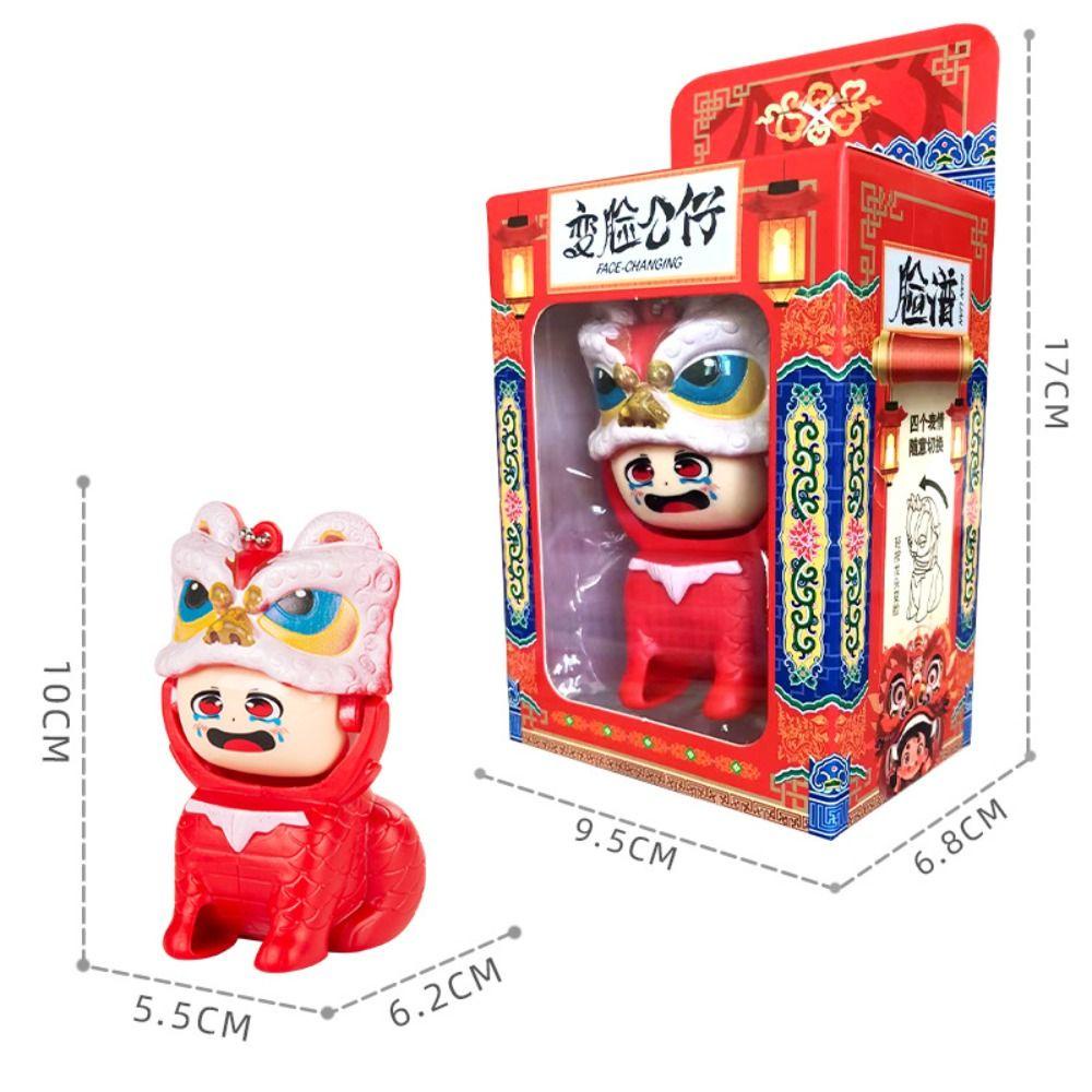 Quinton Búp Bê Thay Đổi Khuôn Mặt Sư Tử Đang Nhảy Múa Quà Tặng Sinh Nhật Mới