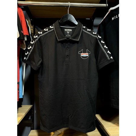 Áo Thun Polo Ông Địa Đen_Đ03