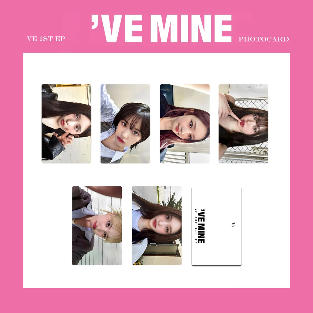 Bộ Sưu Tập Thẻ Hình Ca Sĩ Hàn Quốc I 'Ve mine 1st