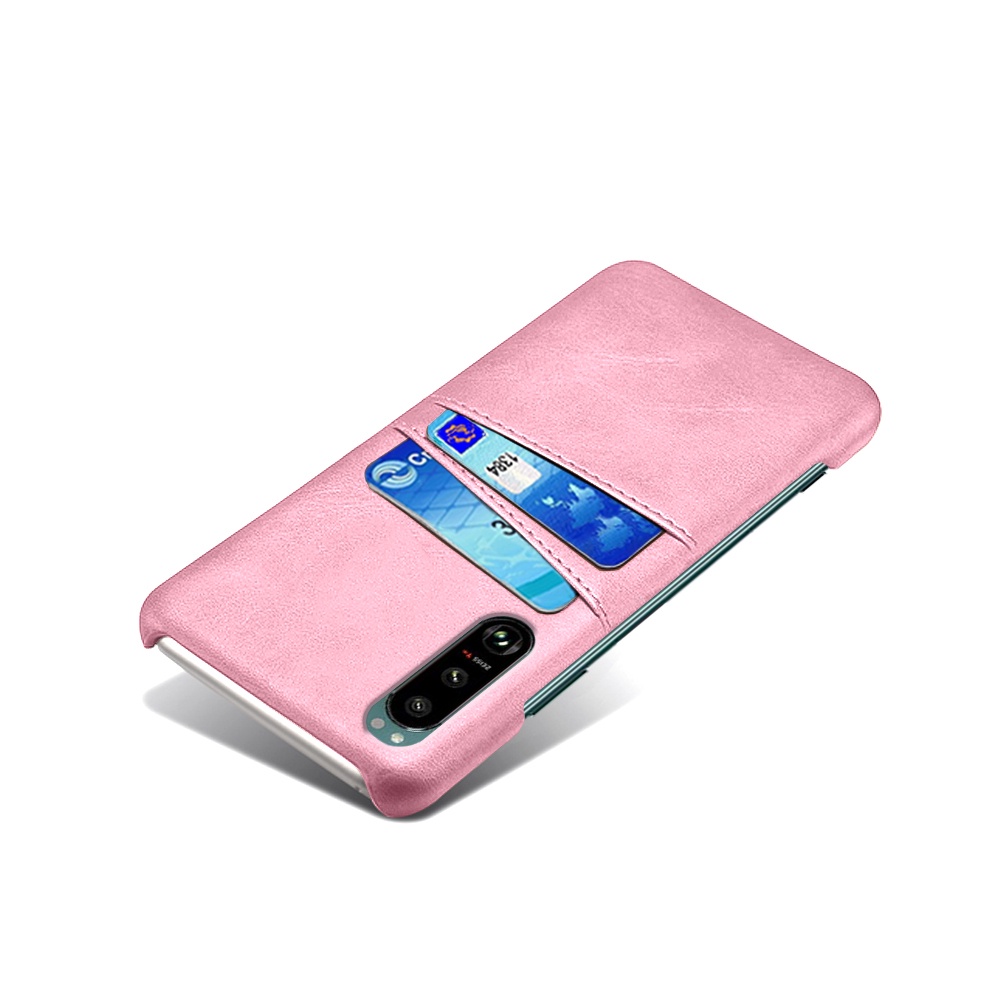 Bao Da Điện Thoại pu Siêu Mỏng Có Ngăn Đựng Thẻ Cho sony xperia 5 1 iii ii Ốp