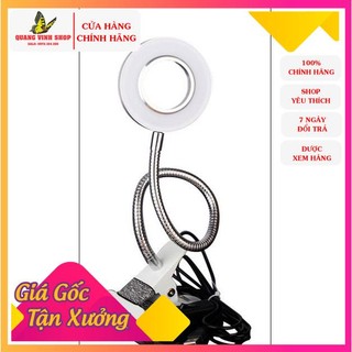 Đèn kẹp bàn nối mi làm nail