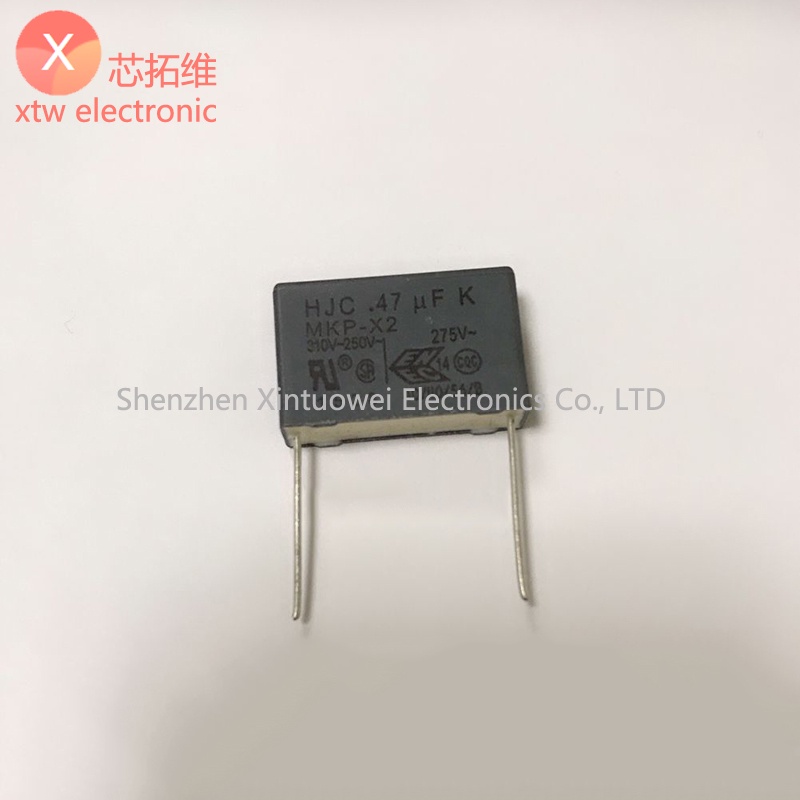 Set 10 / 10 Tụ Điện An Toàn hjc. Bình Đựng Chất Lượng Cao 47uf k 275v mkp ~ x2 310v ~ 250v 0.47uf 15