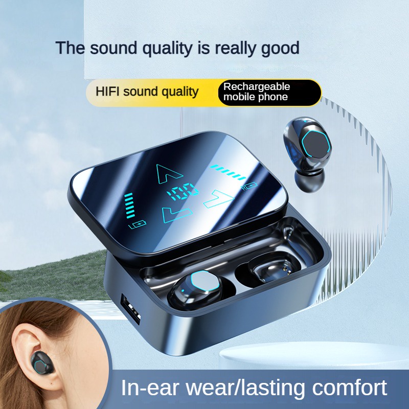 Tzuzl Tai Nghe bluetooth 5.3 1200mah m48 2023 Âm Thanh Sống Động Chất Lượng Cao