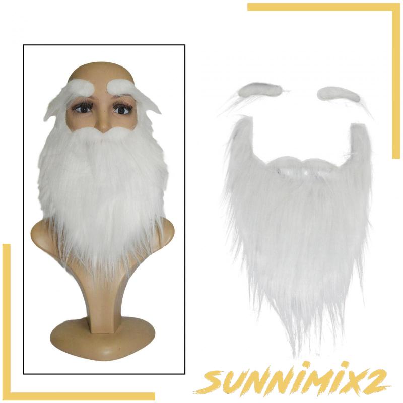Râu Giả Hóa Trang Ông Già Noel Vui Nhộn Cho Người Lớn Dịp Giáng Sinh