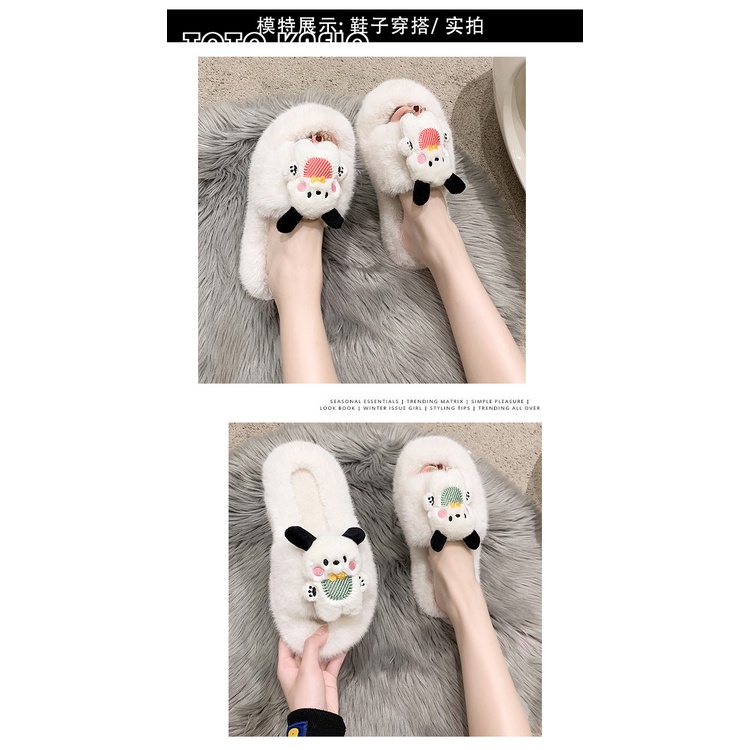 TOTOK  dép lông dép bông Đế Dày dép quai hậu đế cao 2023 hot trend Lịch lãm Thoáng khí Đẹp Đẳng cấp FMR23902ZD 44Z231031