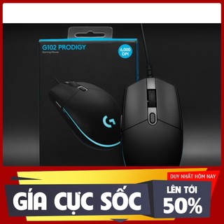 Chuột chơi game RGB có thể lập trình Logitech G102 Chuột chơi game Logitech G102 Gen2 Black