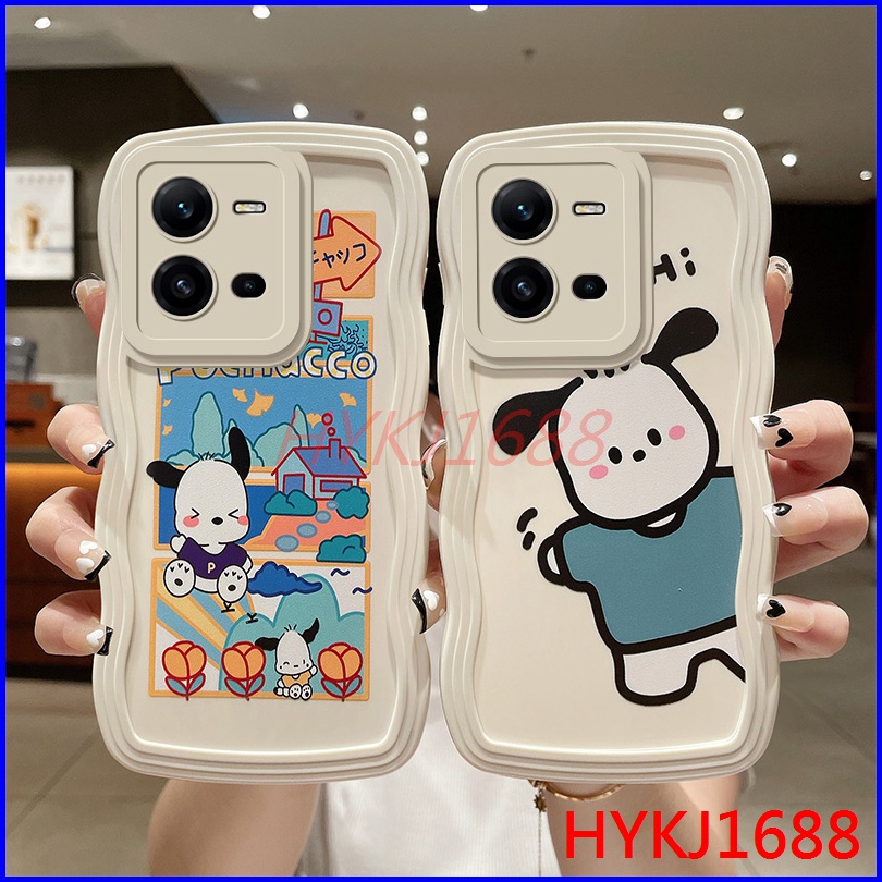 Ốp lưng Vivo V25 ốp lưng Vivo V25e Ốp Điện Thoại tpu silicone Họa Tiết Gợn Sóng Lớn Cho vivo v25 v25e DBL
