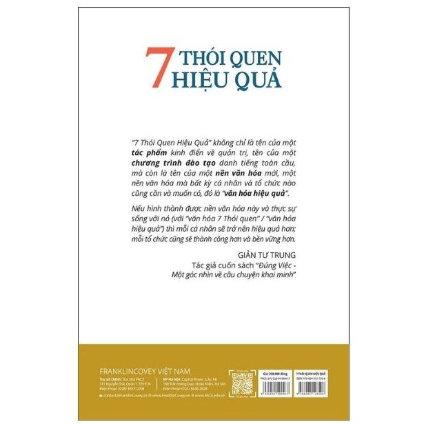 7 Thói quen hiệu quả