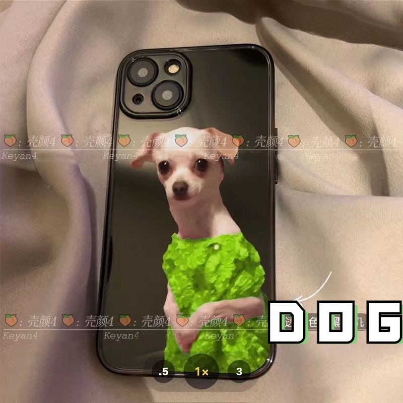 Ốp Điện Thoại In Hình Chú Chó Hoạt Hình Vui Nhộn Cho iphone7 7plus 8 8plus xs xr 11 12 13 14 15 pro plus promax