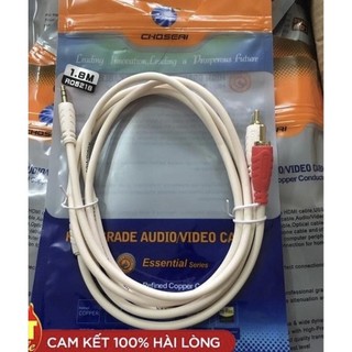 DÂY AV 1 RA 2 DÀI 1.8M CHOSEAL - DÂY AUDIO 1 ra 2