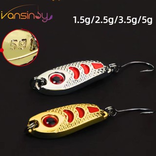 1 Mồi Câu Cá mini Bằng Thép Cứng Kèm Móc Câu