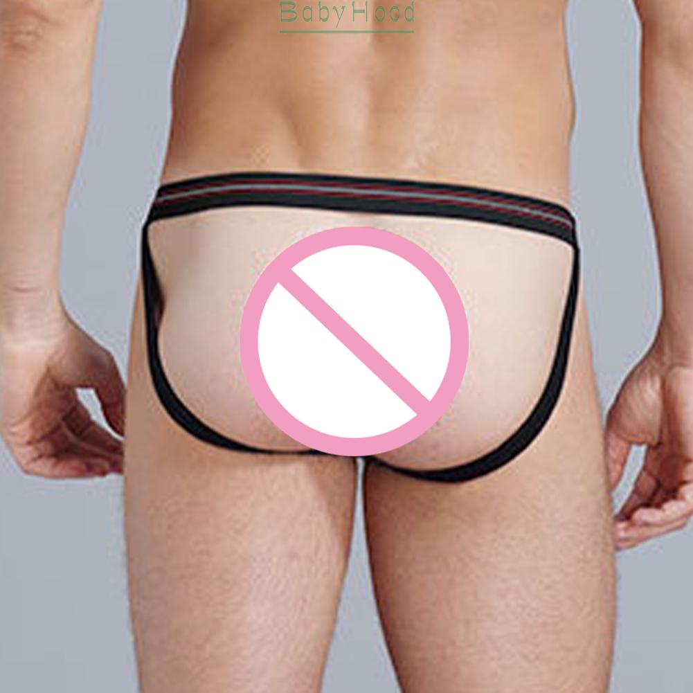 Mens Sexy Proud Jockstrap Underpants G-String V-Shaped Thong Bikini Underwear#BBHOOD
