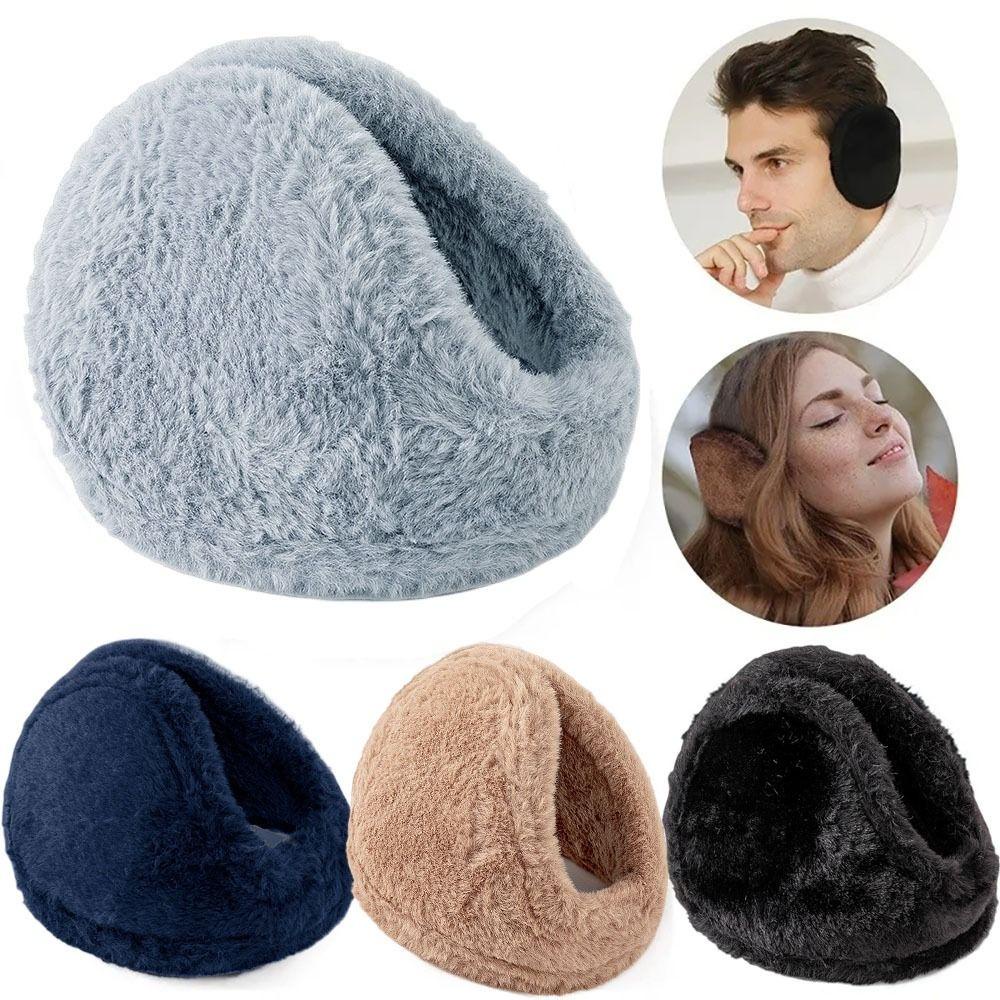 GOUPDO Bịt Tai Dày Dặn Giữ Ấm Thoải Mái Chống Lạnh Thời Trang Thu Đông Dành Cho Nam Nữ