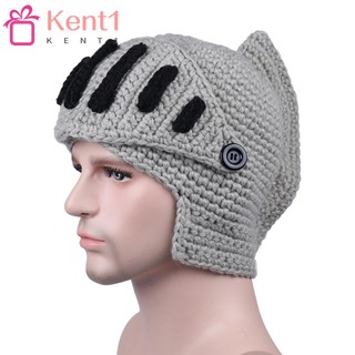 Kent1 mũ len dệt kim kích thước vừa vặn với một kích thước phù hợp với tất cả phong cách hiệp sĩ màu đen / xám