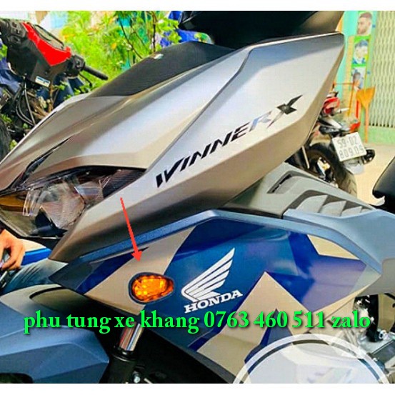 Xi nhan led con bọ, con rùa Winner X trước sau, exciter 150, Vario,MSX, CBR, moto, PKL phutungxekhang