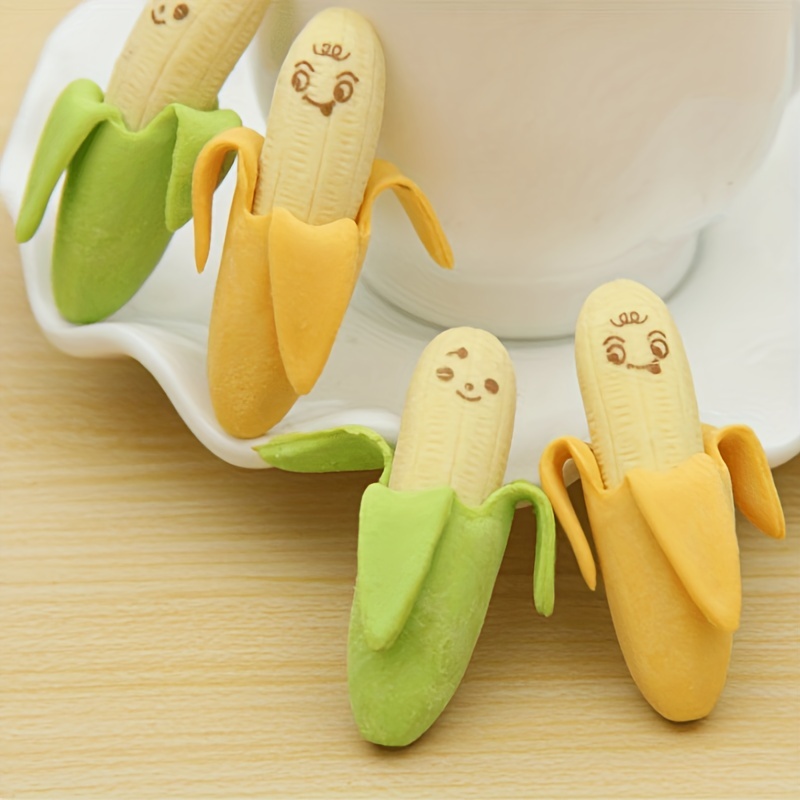 Cục tẩy sáng tạo sinh viên Cục tẩy hình trái cây Cục tẩy chuối Học sinh Văn phòng phẩm
