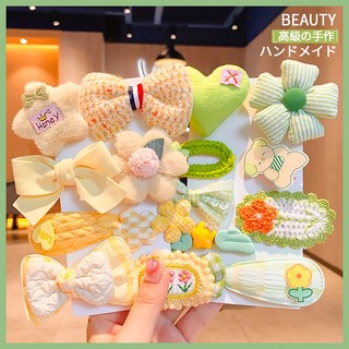 Set 8 Kẹp Tóc Dễ Thương Cho Bé Gái