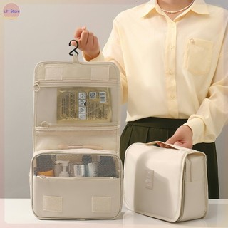 Túi đựng mỹ phẩm đồ du lịch đa năng có móc treo -L.H Store