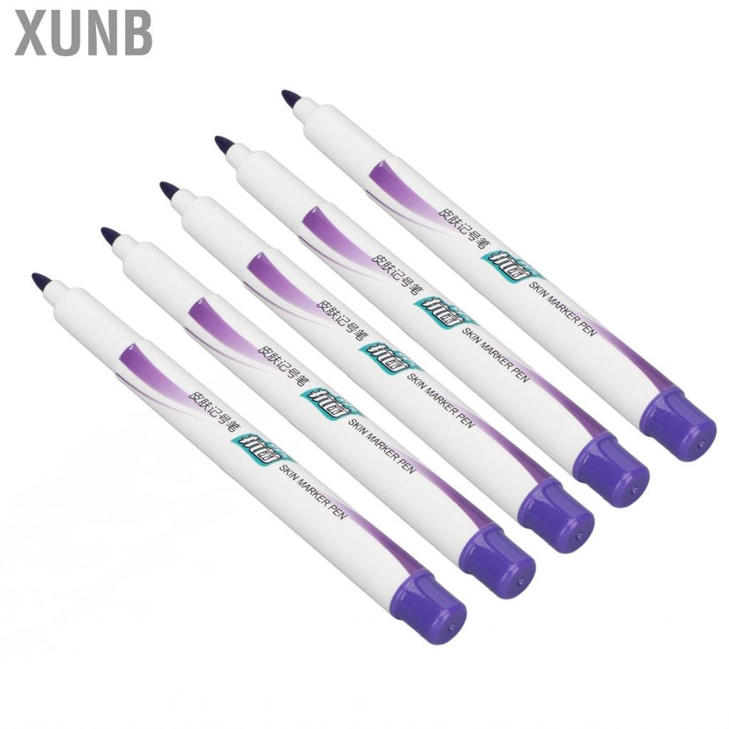 Xunb 5 Set Tattoo Marker Pen Ruler Washable Positioning  Microblading Eye GDT