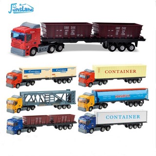 Funlane mô hình xe container bằng hợp kim tỉ lệ 1: 64