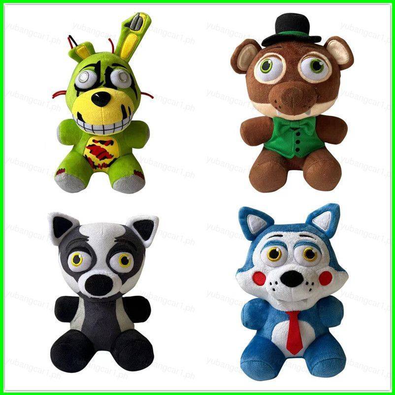 Anime fnaf tiedye springtrap Huy Hiệu Nhồi Bông Dệt Kim Làm Quà Tặng Trang Trí Nhà Cửa Cho Trẻ Em Hình Mèo