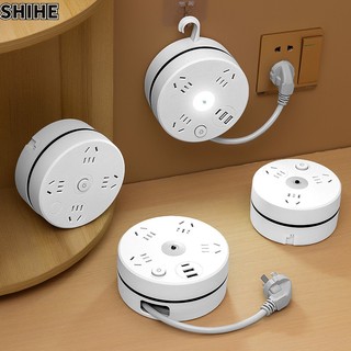 Shihe ổ cắm đa năng ổ cắm gia đình bộ chuyển đổi sạc usb