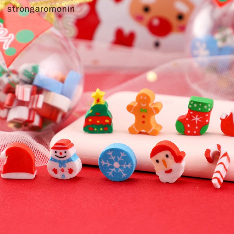 Bộ 20 Cục Tẩy Hình Ông Già Noel Đáng Yêu
