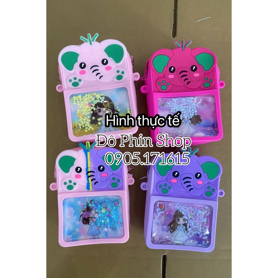 Túi sakim pop it cho bé gái dễ thương giá rẻ Aphin đeo chéo, bóp bong bóng giảm căng thẳng