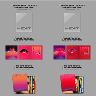 (G)I-DLE -Special Album [HEAT](SLEEVE / BLAZE .FLARE Ver.)