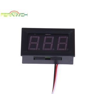 Vôn kế kỹ thuật số dc 0-30v 3 dây led hiển thị vôn kế / vôn kế cho xe hơi / mô tô