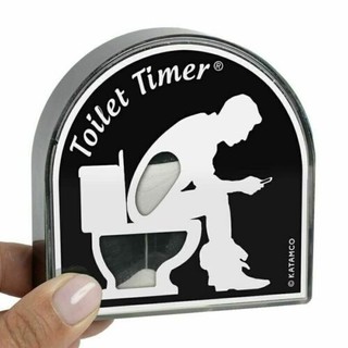 Toilet Hourglass Timer 5 Minutes Sand Timer for Dad Creative Timer for Bathroom Birthday Gifts for Men Husband Him iadmy