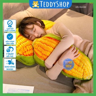 [Rẻ vô địch] Gấu bông trái bắp 3D thú nhồi bông vải nhung mềm mại cao cấp chất lượng [Có bảo hành]