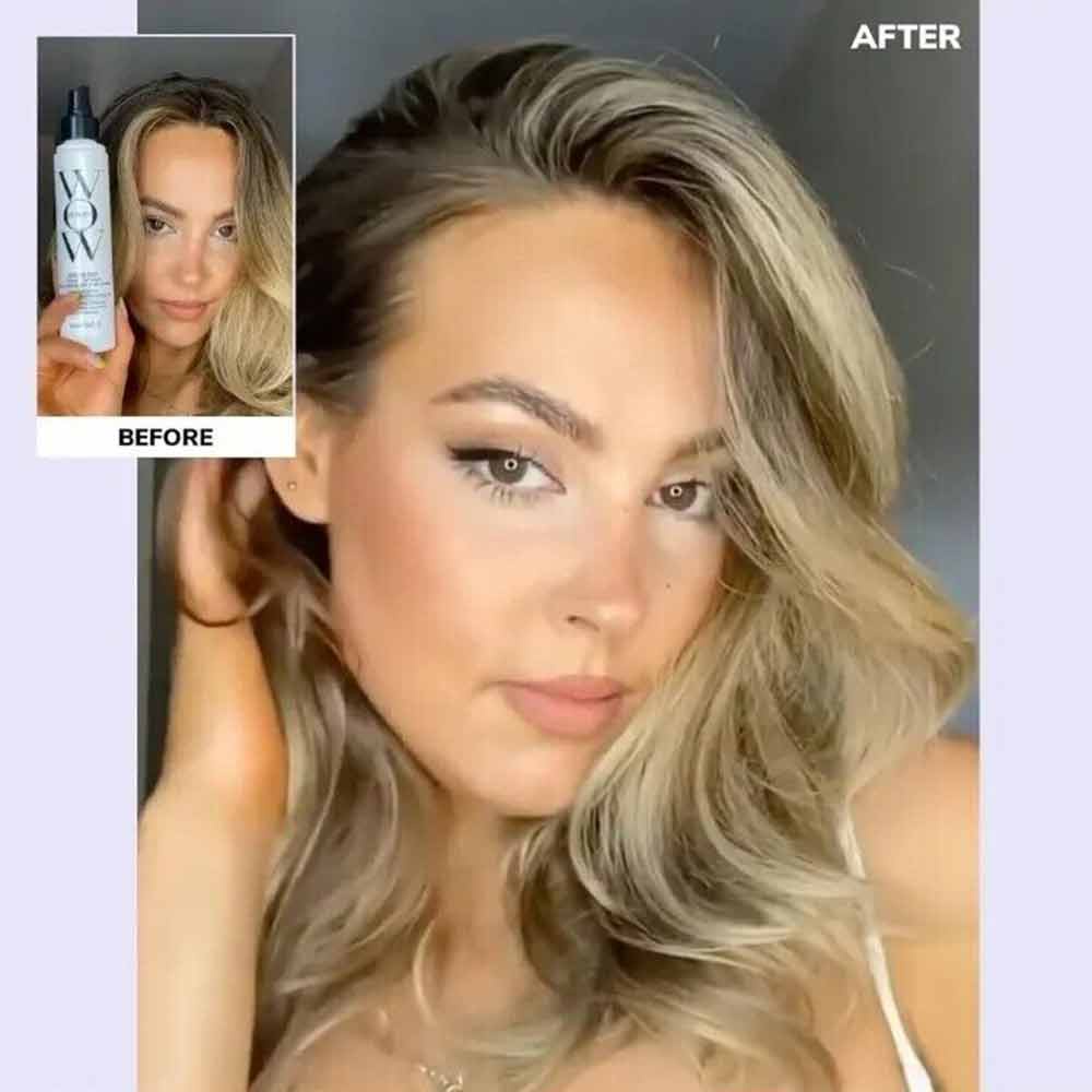 WOW hair root thickening spray 150ml, including sunscreen function, suitable for all hair types