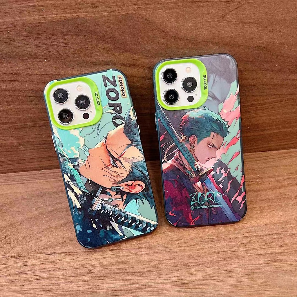 Ốp Điện Thoại hàng mới Cứng Mặt Nhám piece zoro comic tương thích cho iphone 12 13 14 15 pro max
