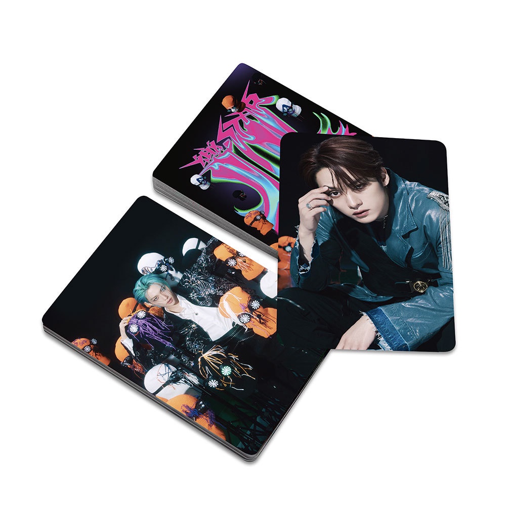 Hộp 55 Tấm Ảnh lomo card Nhóm Nhạc kpop stray kids