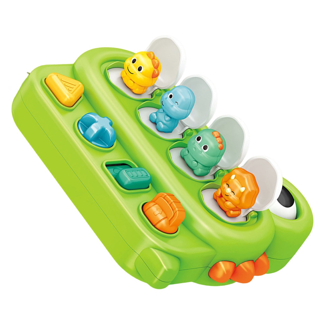 Montessori Hộp Công Tắc Đồ Chơi Tương Tác Hình Động Vật Cho Bé