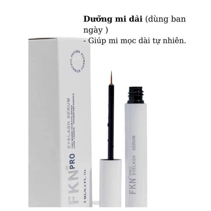 Serum dưỡng mi  FKN Pro Eyelash Serum ban ngày 5ml mọc mi dài dày và cong