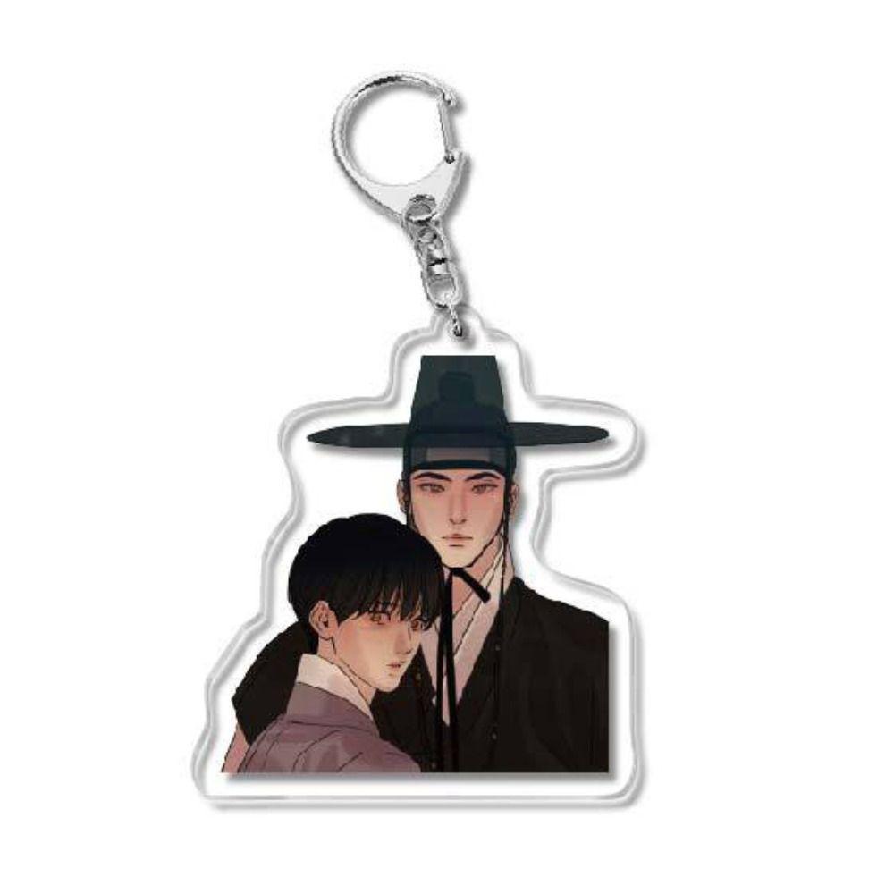 Mmluck Móc Khóa acrylic Hình Nhân Vật Hoạt Hình anime bl Mangaa Hàn Quốc bl Phụ Kiện Túi Xách