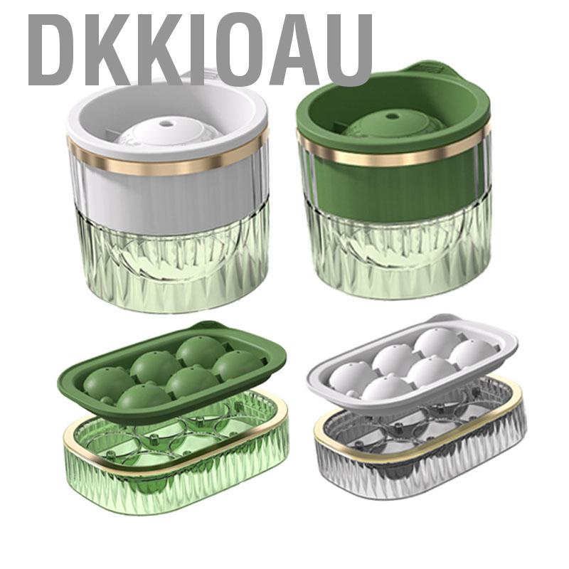 Dkkioau Big Silicone Ice Maker 3D Round Sphere High Balls Shape Mold Reusable for Whiskey Bar Upgrade Tools