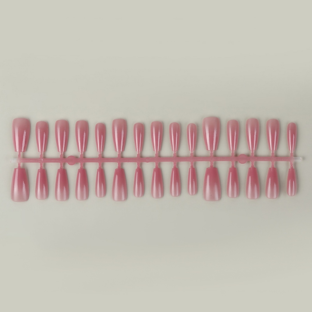 Móng Tay Giả Dạng Phẳng Màu gradient Tự Nhiên Phù Hợp Với Mọi Loại Móng Cong Lý Tưởng Cho Người Mua Hàng Đông Nam