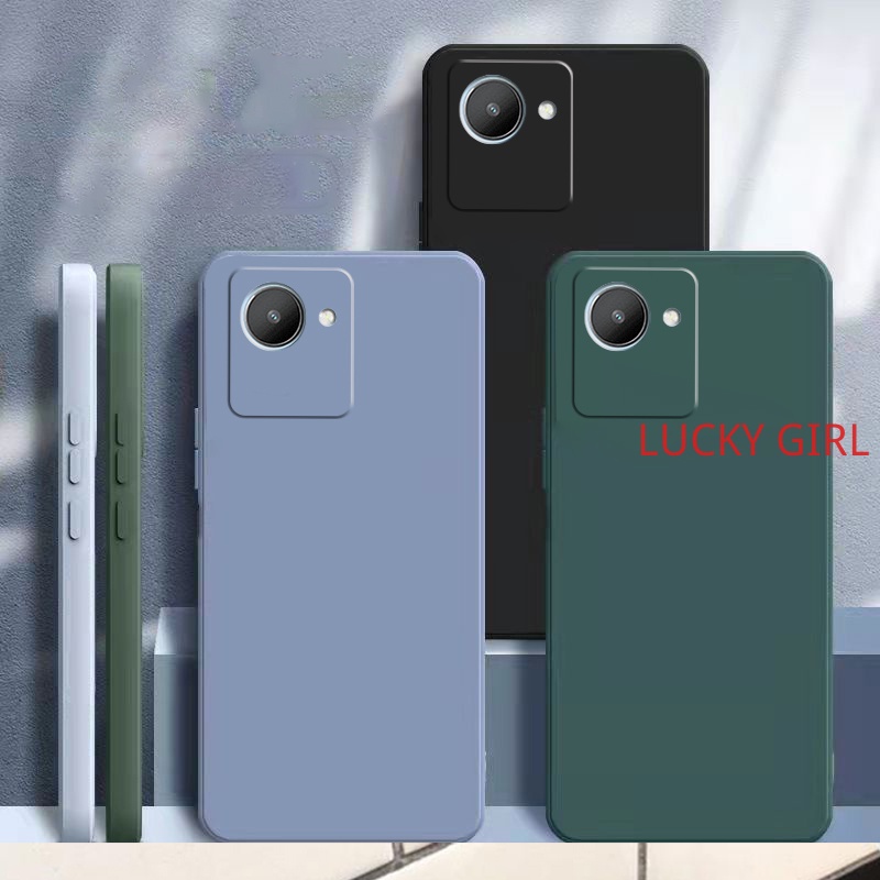 Ốp lưng Realme C30 Ốp lưng Realme C30S Ốp Điện Thoại Màu Trơn Cho realme c30 c30s realme c30 su