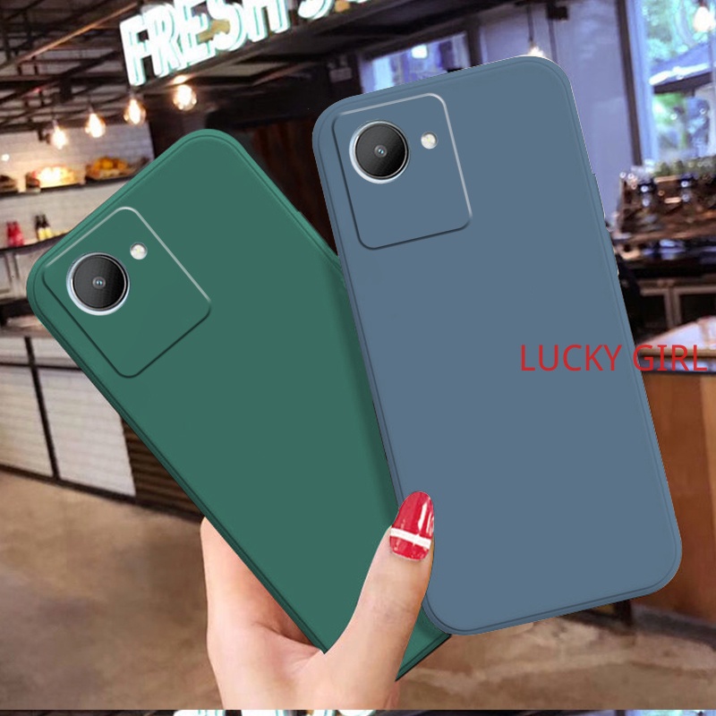 Ốp lưng Realme C30 Ốp lưng Realme C30S Ốp Điện Thoại Màu Trơn Cho realme c30 c30s realme c30 su