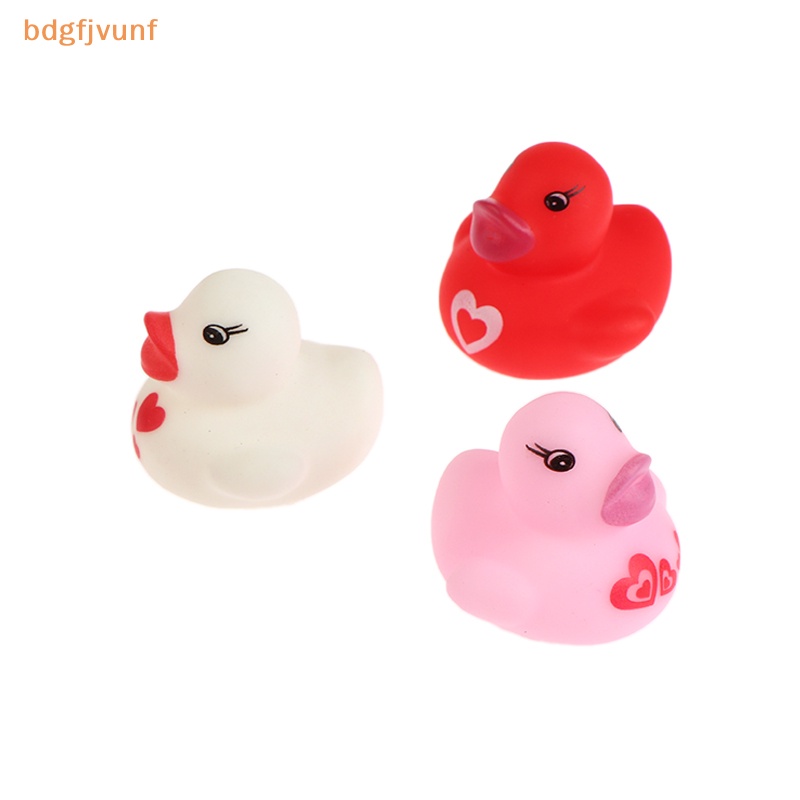 Bộ 10 Vịt Cao Su Thả Bồn Tắm Trang Trí An Toàn Cho Bé vn
