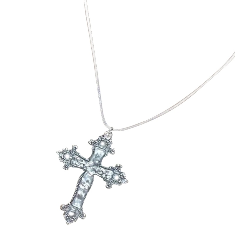 Vòng cổ Mặt Thánh Giá Phong Cách gothic Thời Trang Cho Nam Và Nữ