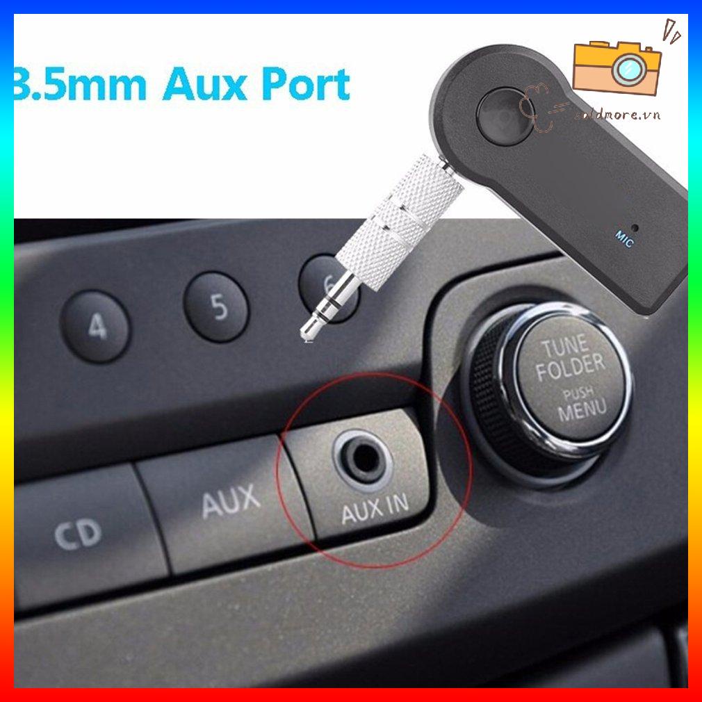Bộ thu âm thanh Aux trên ô tô Bộ thu loa không dây Tai nghe không dây Bộ thu âm thanh