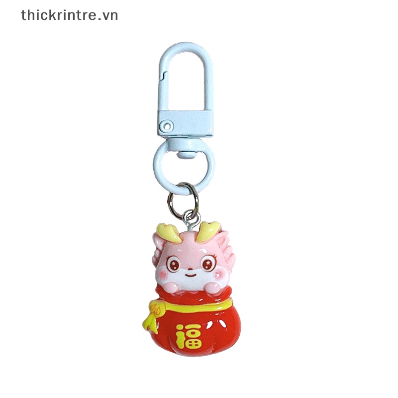 Th Phim Hoạt Hình Năm Con Rồng Con Đường Con Rồng Con Giáp Đỏ Có Móc Khóa Điện Thoại Trang Trí Túi Xách Xe Hơi vn