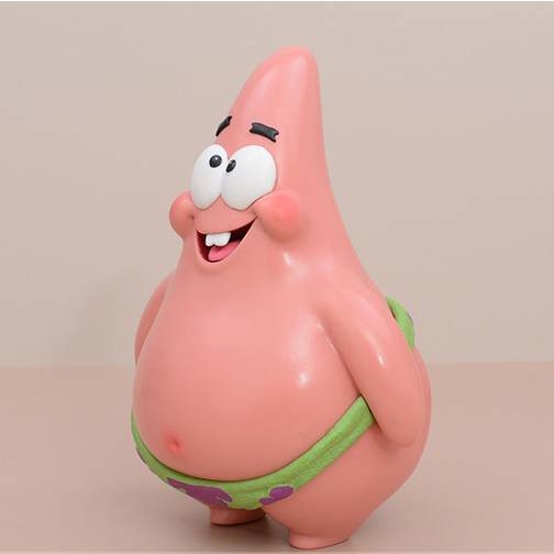 Ere1 Quần Lót Dạng Vuông 16cm In Hình patrick star action Cho Bé