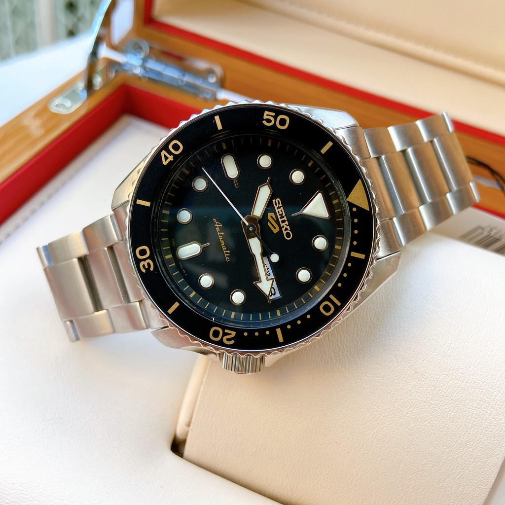 Đồng hồ nam chính hãng Seiko 5 SRPD57K1 Sport - Máy cơ - Kính cứng NEW